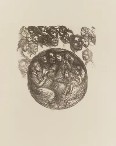 L’orphelinat des arts av Théophile Alexandre Steinlen