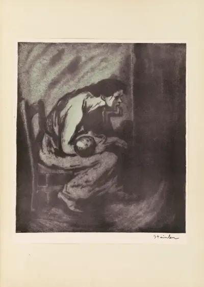 Misery av Théophile Alexandre Steinlen