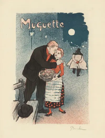 Muguette av Théophile Alexandre Steinlen