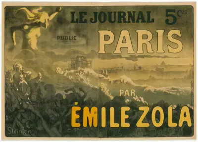 Paris par Émile Zola av Théophile Alexandre Steinlen