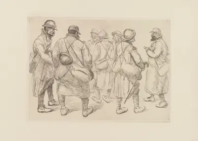 Permittenter nr 2 av Théophile Alexandre Steinlen