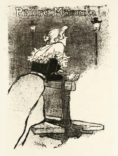 Marmitabön av Théophile Alexandre Steinlen