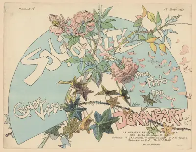 Solidarité, stor vals för piano av Deransart av Théophile Alexandre Steinlen