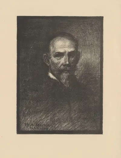 Th. A Steinlen, Paris 1905 av Théophile Alexandre Steinlen