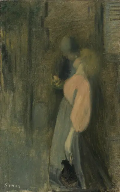 Kyssen av Théophile Alexandre Steinlen