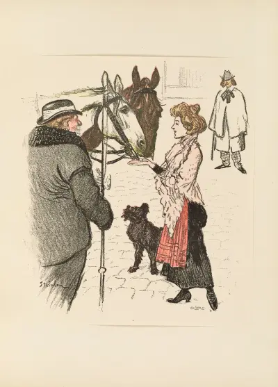 Sockerbiten av Théophile Alexandre Steinlen