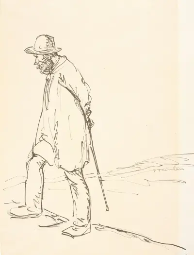 Vagabonden av Théophile Alexandre Steinlen