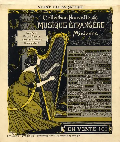 Vient de paraître Collection Nouvelle de Musique Etrangère Moderne av Théophile Alexandre Steinlen