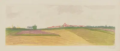 By och kärra av Théophile Alexandre Steinlen
