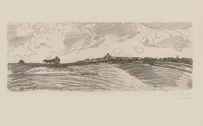 By och kärra av Théophile Alexandre Steinlen