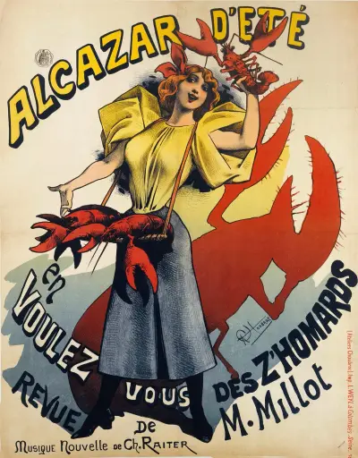 Alcazar D’ete En Voulez Vous Des Z’homards av Alfred Choubrac