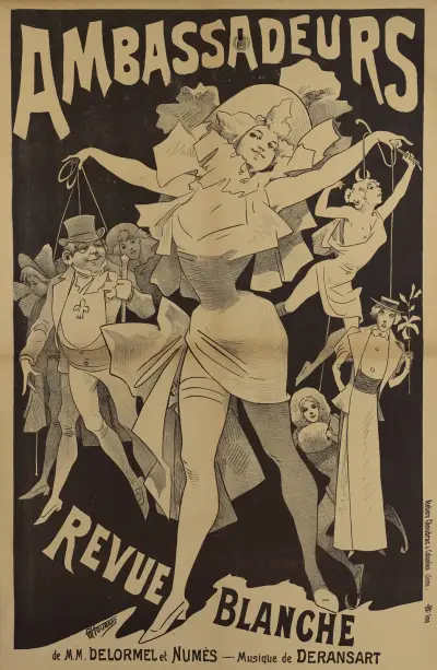 Ambassadeurs. Revue blanche de MM. Delormel et Numès – Musique de Deransart av Alfred Choubrac