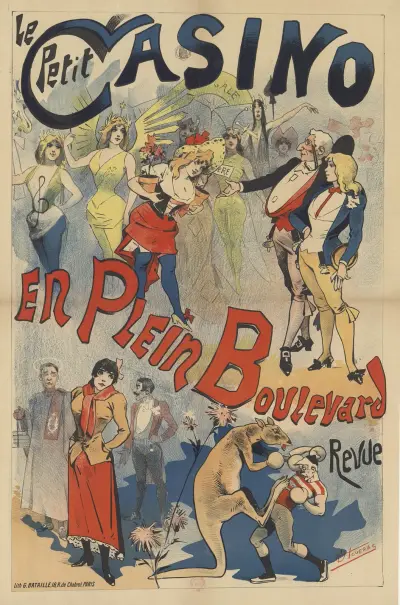 Le Petit Casino. En plein boulevard. Revue av Alfred Choubrac