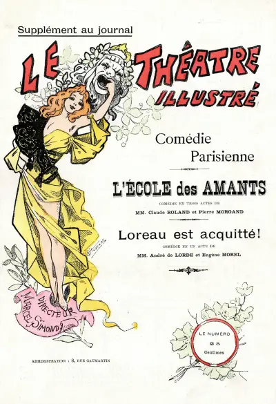 Le théâtre illustré ; supplément av Alfred Choubrac