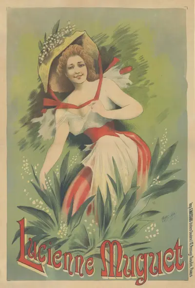 Lucienne Muguet av Alfred Choubrac