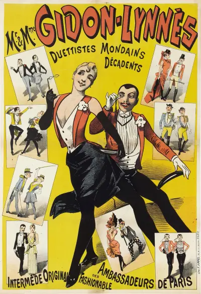 Mr. And Mme. Gidon-Lynnes Duettistes Mondains Decadents av Alfred Choubrac