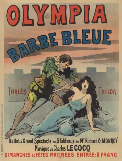 Olympia. Barbe bleue av Alfred Choubrac