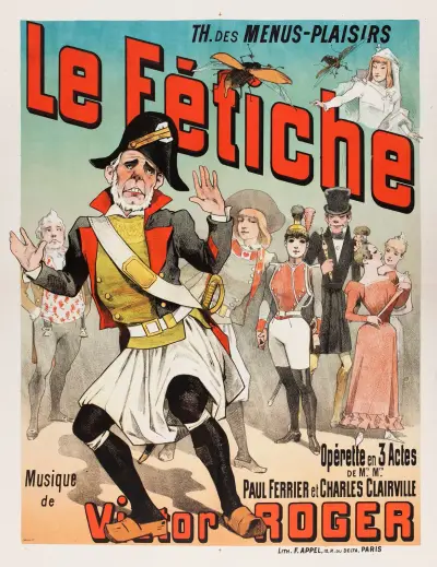 Th. Des Menus-Plaisirs Le Fétiche av Alfred Choubrac