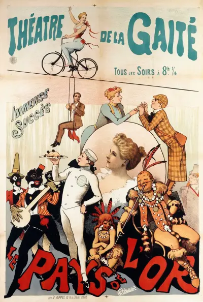 Theatre De La Gaite av Alfred Choubrac