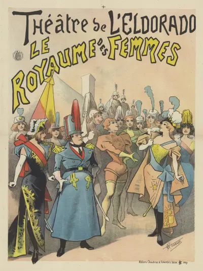 Théâtre de l’Eldorado, le royaume des femmes av Alfred Choubrac