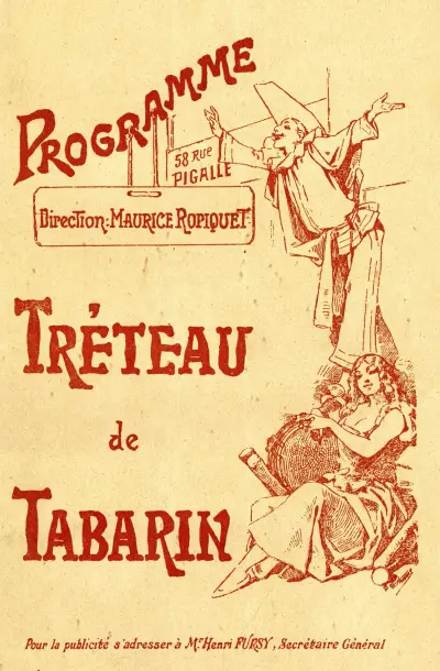 Tréteau de Tabarin av Alfred Choubrac