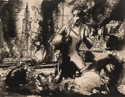 Apparition von Alfred Ost