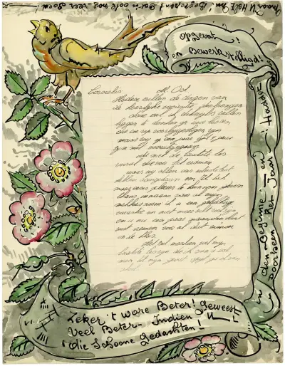 Brief Cornelis av Alfred Ost