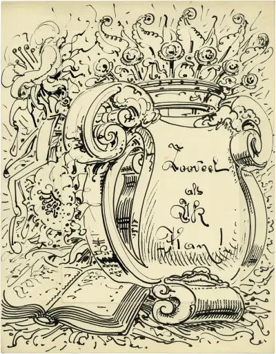 Brief Van Laer av Alfred Ost