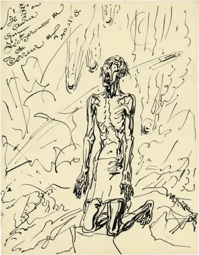 Il y en aura qui sécheront de terreur av Alfred Ost