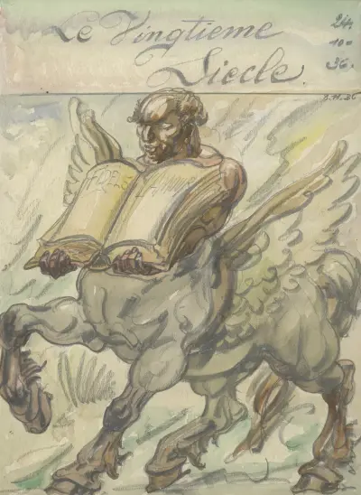 Illustratie bij Le Vingtieme siecle – oct 1936 av Alfred Ost