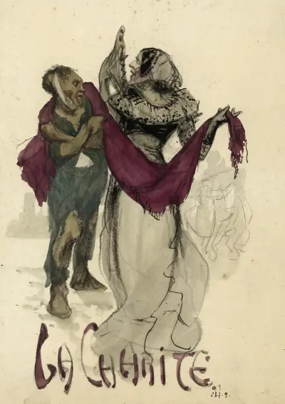 La Charité av Alfred Ost