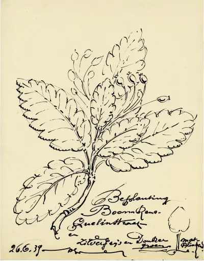 Planten av Alfred Ost