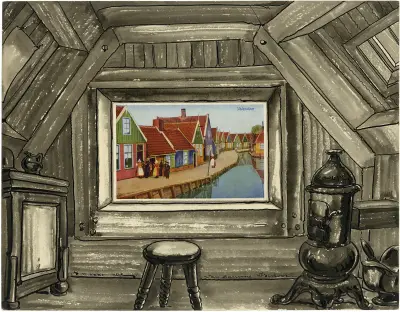 Volendam av Alfred Ost