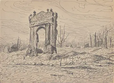 Pamiątka Ypres, Alfred Ost