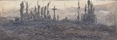 Ypres in Erinnerung von Alfred Ost