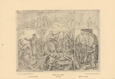 Alfred the Great von Alfred Rethel