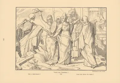 Also a death-dance I av Alfred Rethel