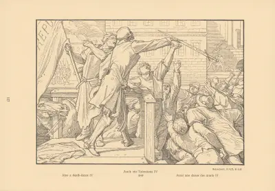 Även en dödsdans IV av Alfred Rethel