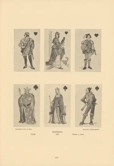 Cards av Alfred Rethel