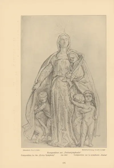 Composition for the ‘Eroica Symphony’ von Alfred Rethel