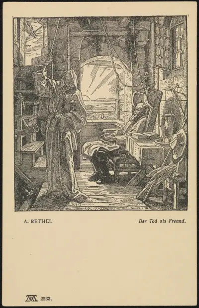 Der Tod als Freund av Alfred Rethel