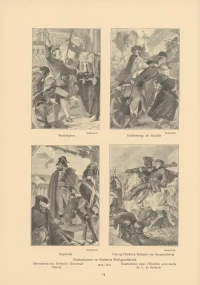 Illustrations for Rotteck’s Universal History, 1841 – nr 4 av Alfred Rethel