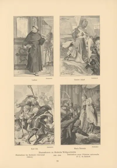 Illustrations for Rotteck’s Universal History, 1841 – nr 1 av Alfred Rethel