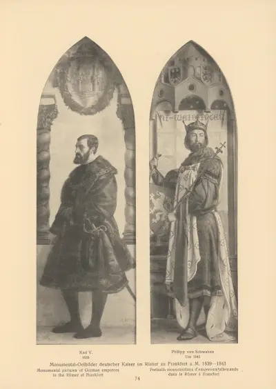 Karl V, Philipp von Schwaben av Alfred Rethel