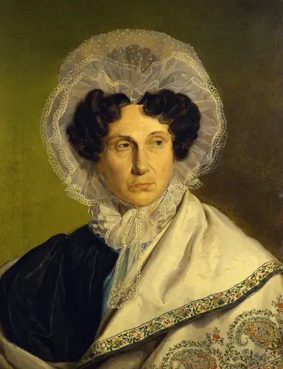 Portrait of the Artist’s Mother av Alfred Rethel