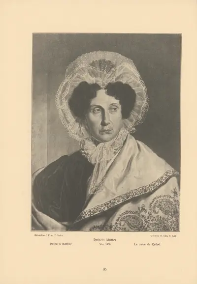 Rethel’s Mother av Alfred Rethel