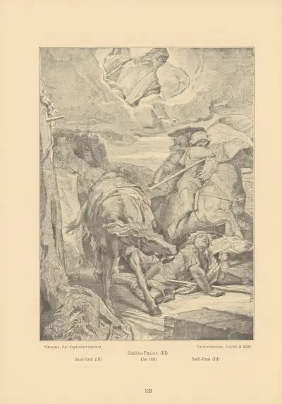 Saul-Paul (III) von Alfred Rethel