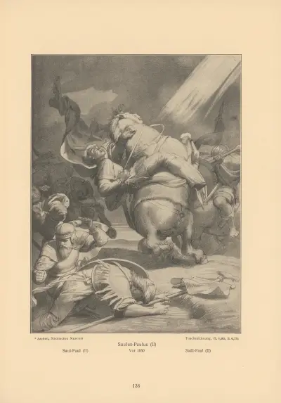 Saul-Paul (II) av Alfred Rethel