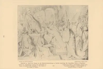 Sketch for ‘Charlemagne receives the ambassadors of Harun al Raschid’ av Alfred Rethel