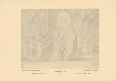 The death of Frauenlob (II) av Alfred Rethel